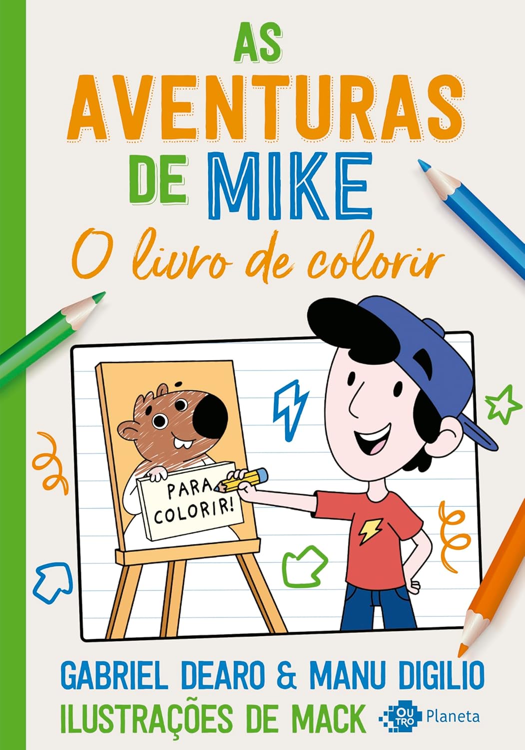 AS AVENTURAS DE MIKE: O LIVRO DE COLORIR