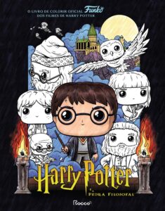 Livro De Colorir Oficial Funko Pop! Harry Potter E A Pedra Filosofal